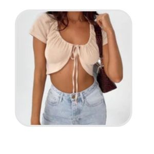 Princess Polly 4 crop tops BUNDLE size XS/S